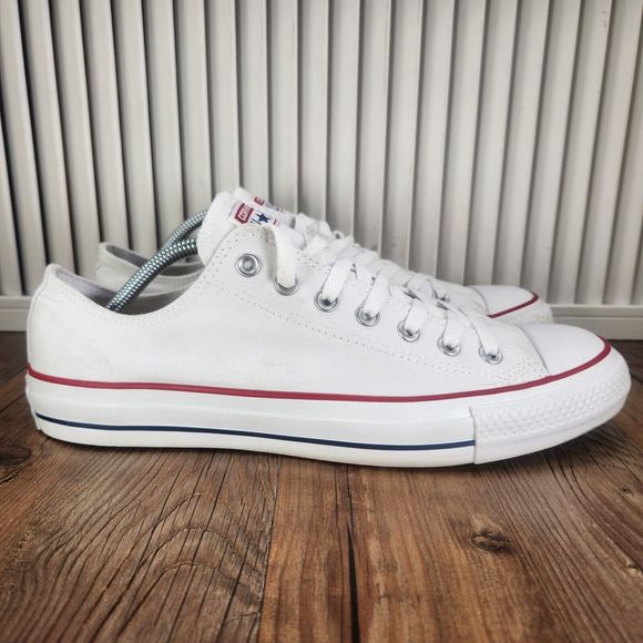 Converse Other - Converse Chuck Taylor All Star Low Mens Size 11 M7652 White Skate Sneakers Shoes